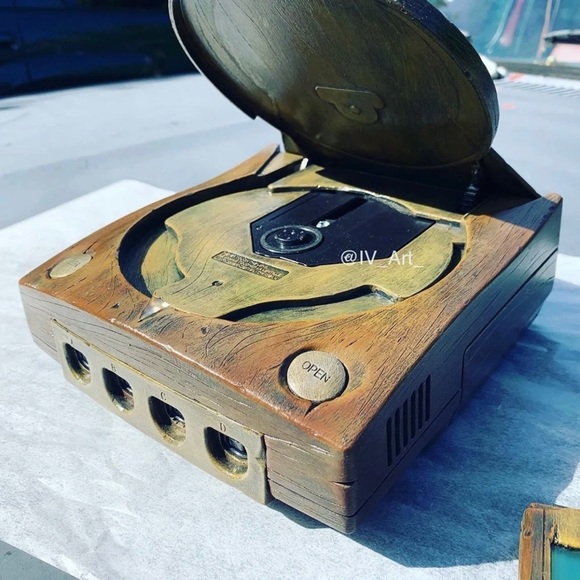 Custom Wooden Sega Dreamcast - Picture 2 of 10